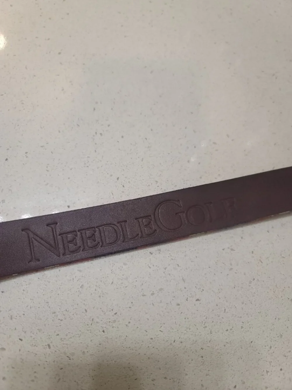 Needle Golf belt “1898 Golf Club” Size 34 Muticolor